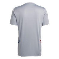 Tricou antrenement adidas Olympique Lyonnais Condivo 22 pentru Barbati halo argintiu