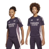 Tricou antrenement adidas Arsenal 2024 2025 Juniors aurora negru