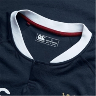 Tricou antrenement Canterbury British and Irish Lions 2024 pentru adulti inchis albastru