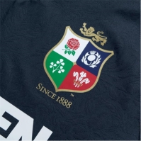 Tricou antrenement Canterbury British and Irish Lions 2024 pentru adulti inchis albastru