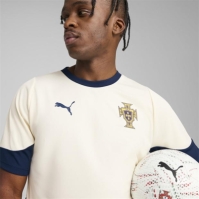 Tricou antrenement Puma Portugalia 2025 pentru adulti galben albastru