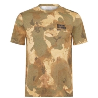 Tricou Armani Exchange Camouflage camuflaj