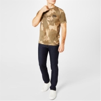 Tricou Armani Exchange Camouflage camuflaj