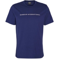 Tricou Barbour International Motored bleumarin bu53