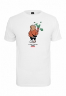 Tricou Bear Money alb Mister Tee