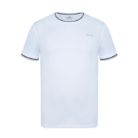 Tricou bumbac Slazenger pentru barbati alb