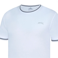 Tricou bumbac Slazenger pentru barbati alb