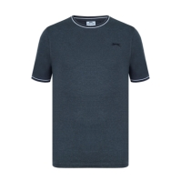 Tricou bumbac Slazenger pentru barbati gri carbune