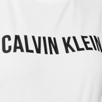 Tricou Calvin Klein Performance W maneca scurta bright alb