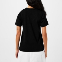 Tricou COMME DES GARCONS PLAY Horizontal Heart negru