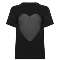 Tricou COMME DES GARCONS PLAY Tonal Heart negru