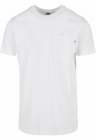 Tricou cu buzunar Organic bumbac Basic alb Urban Classics