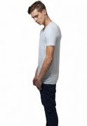 Tricou cu decolteu in V Basic albastru deschis Urban Classics