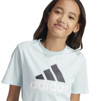 Tricou cu imprimeu adidas pentru copii halo verde bos