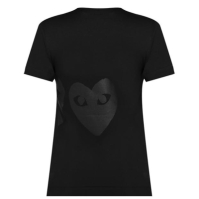 Tricou cu imprimeu COMME DES GARCONS PLAY All negru