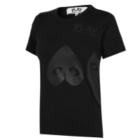 Tricou cu imprimeu COMME DES GARCONS PLAY All negru