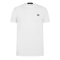 Tricou cu imprimeu Fred Perry Back -Shirt alb