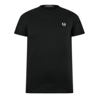 Tricou cu imprimeu Fred Perry Back -Shirt negru