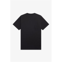 Tricou cu imprimeu Fred Perry negru