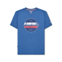 Tricou cu imprimeu Lambretta inchis albastru