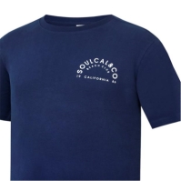 Tricouri Tricou cu imprimeu SoulCal - pentru Barbati bleumarin