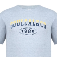 Tricouri Tricou cu imprimeu SoulCal - pentru Barbati gri