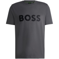 Tricou cu logo Boss Boss 10269604 01 inchis gri