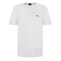 Tricou cu logo Boss Crew -Shirt alb