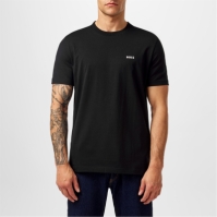 Tricou cu logo Boss Crew -Shirt negru