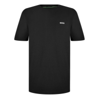 Tricou cu logo Boss Crew -Shirt negru