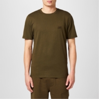 Tricou cu logo CP COMPANY Embroidered -Shirt verde