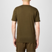 Tricou cu logo CP COMPANY Embroidered -Shirt verde