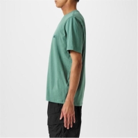 Tricou cu logo CP COMPANY Embroidered -Shirt verde bay