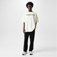 Tricou cu logo FEAR OF GOD -Shirt crem