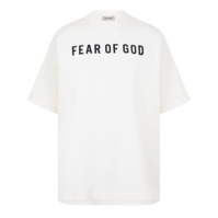 Tricou cu logo FEAR OF GOD -Shirt crem