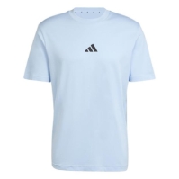 Tricou cu logo grafic adidas pentru Barbati glow albastru sl