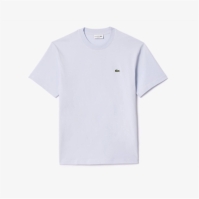 Tricou cu logo Lacoste Small -Shirt albastru j2g