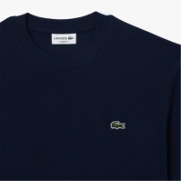 Tricou cu logo Lacoste Small -Shirt bleumarin