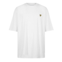 Tricou cu logo Lyle and Scott Lyle Basic pentru barbati alb