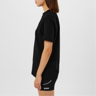 Tricou cu logo OFF alb Off Swim femei negru