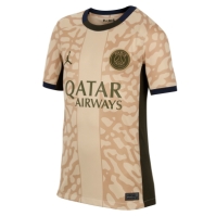 Tricou de joc Nike Paris Saint-Germain x Jordan Fourth Vapor 2023 2024 Juniors