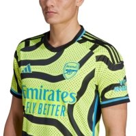 Tricou Deplasare adidas Arsenal 2023 2024 pentru adulti galben negru