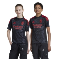 Tricou Deplasare adidas Benfica 2024 2025 Juniors negru