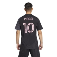 Tricou Deplasare adidas Inter Miami Messi Authentic 2025 2026 pentru adulti negru