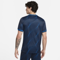 Tricou Deplasare Nike Chelsea 2023 2024 pentru adulti albastru auriu alb