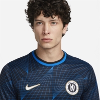 Tricou Deplasare Nike Chelsea 2023 2024 pentru adulti albastru auriu alb