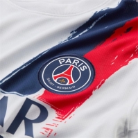 Tricou Deplasare Nike Paris Saint-Germain 2024 2025 pentru adulti alb