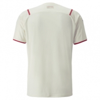 Tricou Deplasare Puma AC Milan 2021 2022 alb rosu