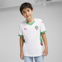 Tricou Deplasare Puma Morocco 2025 Juniors alb verde