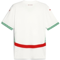 Tricou Deplasare Puma Morocco 2025 pentru adulti alb verde